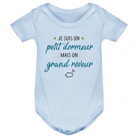 Body bébé Petit dormeur grand rêveur