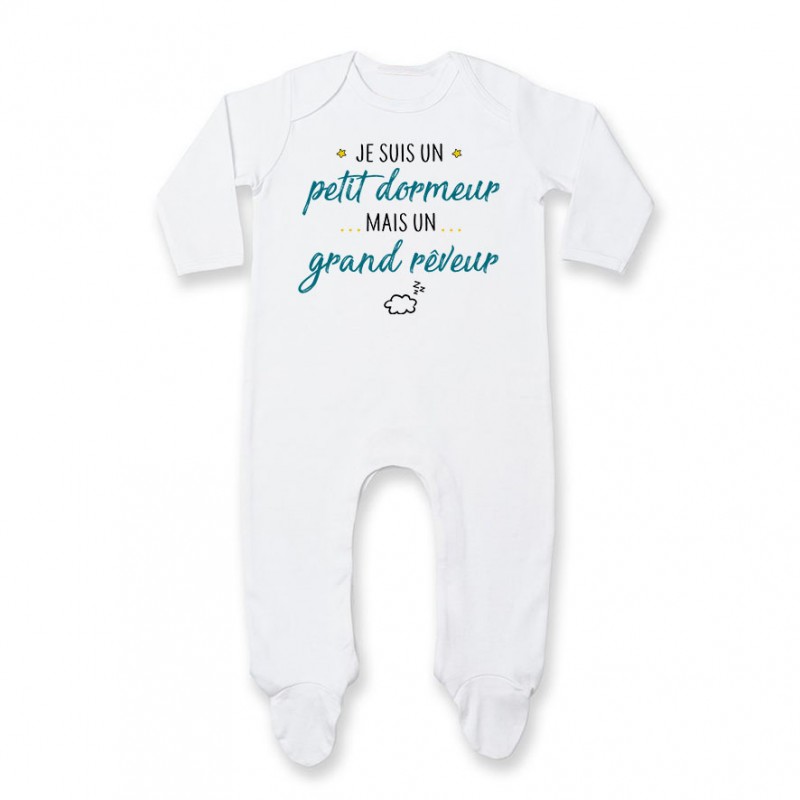 Pyjama bébé Petit dormeur grand rêveur