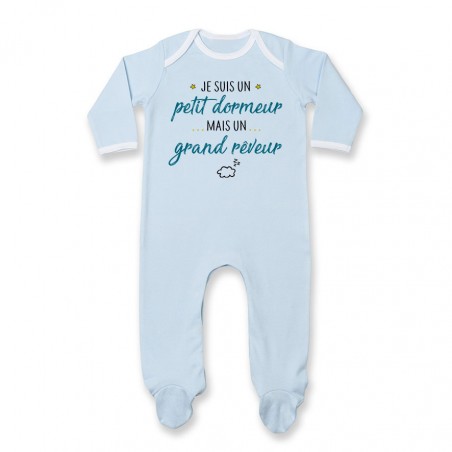 Pyjama bébé Petit dormeur grand rêveur