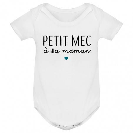 Body bébé Petit mec à sa maman