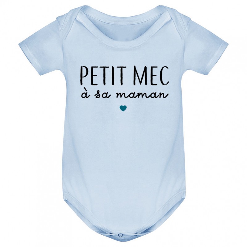 Body bébé Petit mec à sa maman