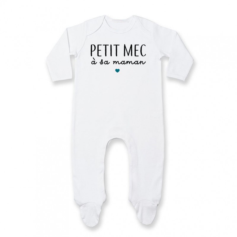 Pyjama bébé Petit mec à sa maman Pyjama bébé Petit mec à sa maman