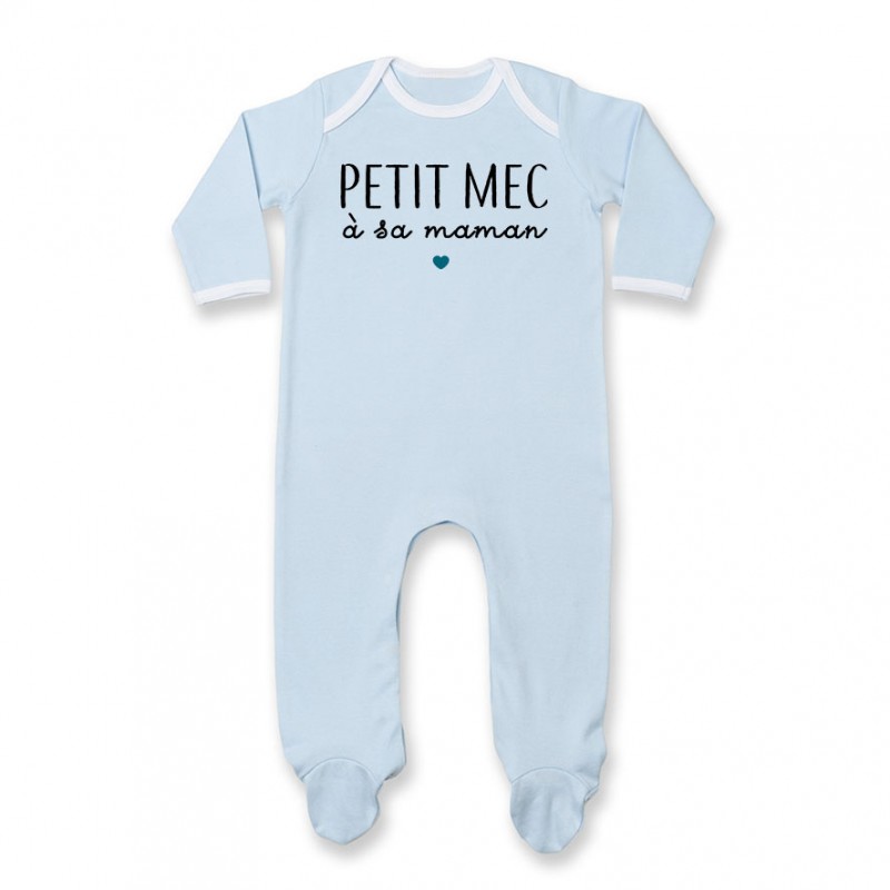 Pyjama bébé Petit mec à sa maman