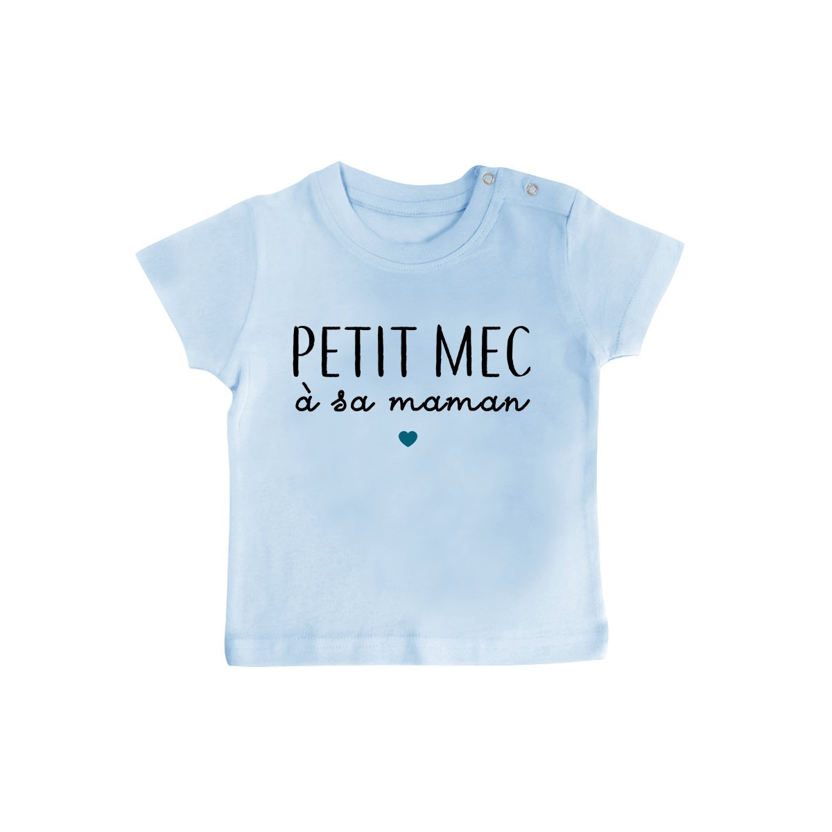 T-Shirt bébé Petit mec à sa maman