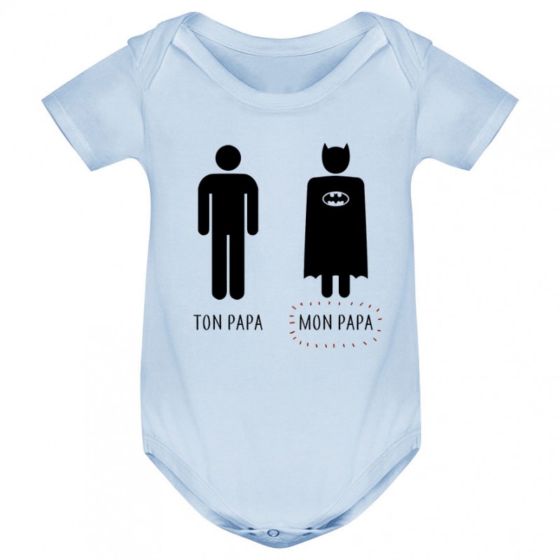 Body bébé Ton papa, Mon papa Body bébé Ton papa, Mon papa