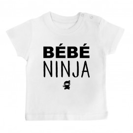 T-Shirt bébé Bébé ninja