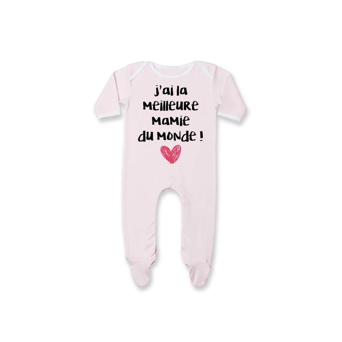 Pyjama bébé J'ai la meilleure Mamie du monde