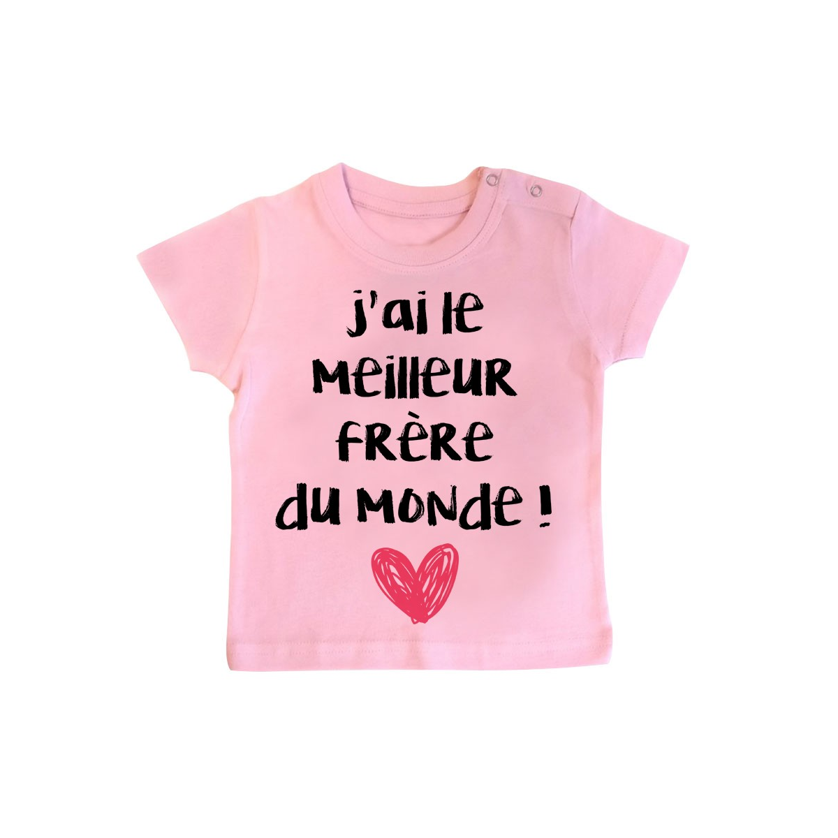 T-Shirt bébé J'ai le meilleur Frère du monde