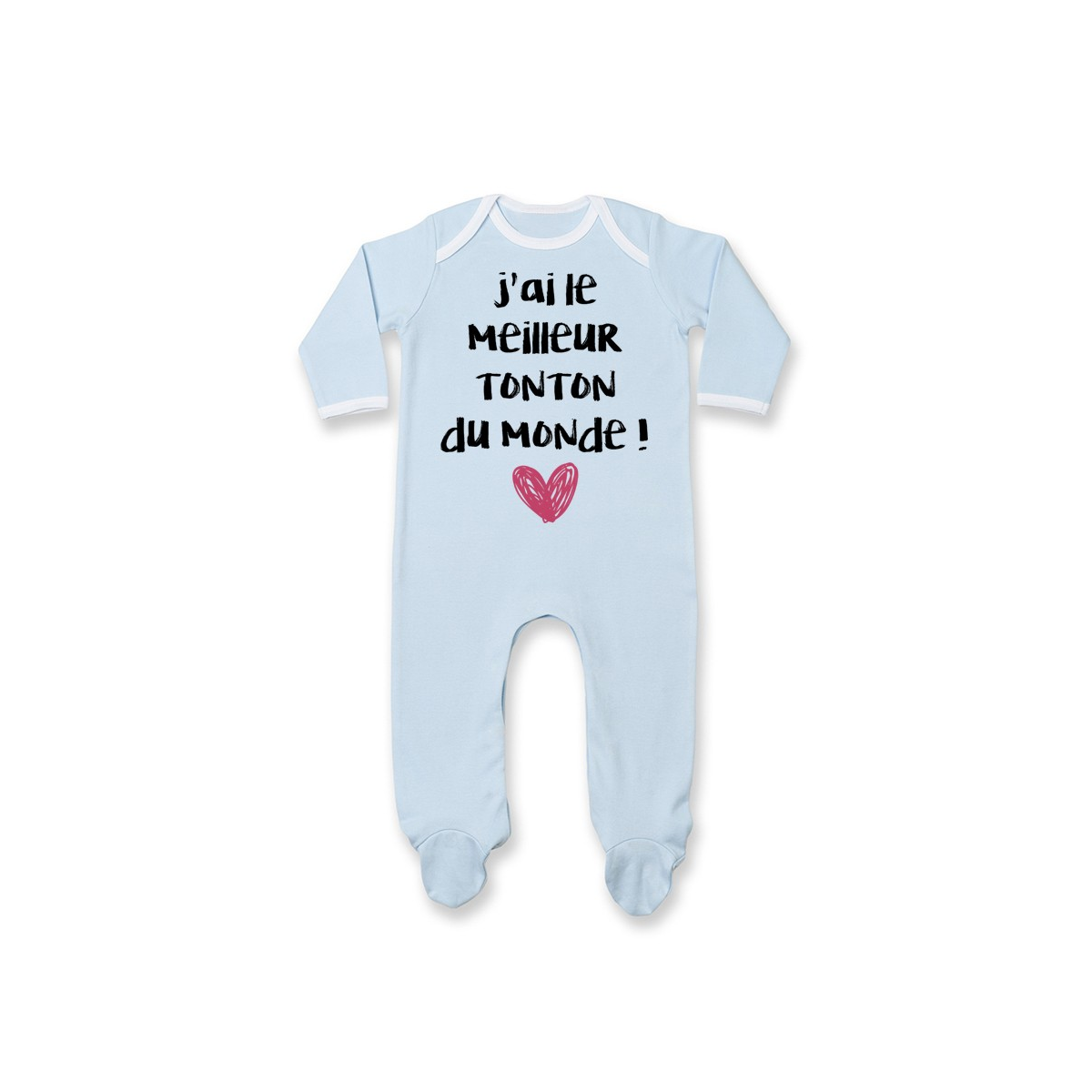 Pyjama bébé J'ai le meilleur Tonton du monde