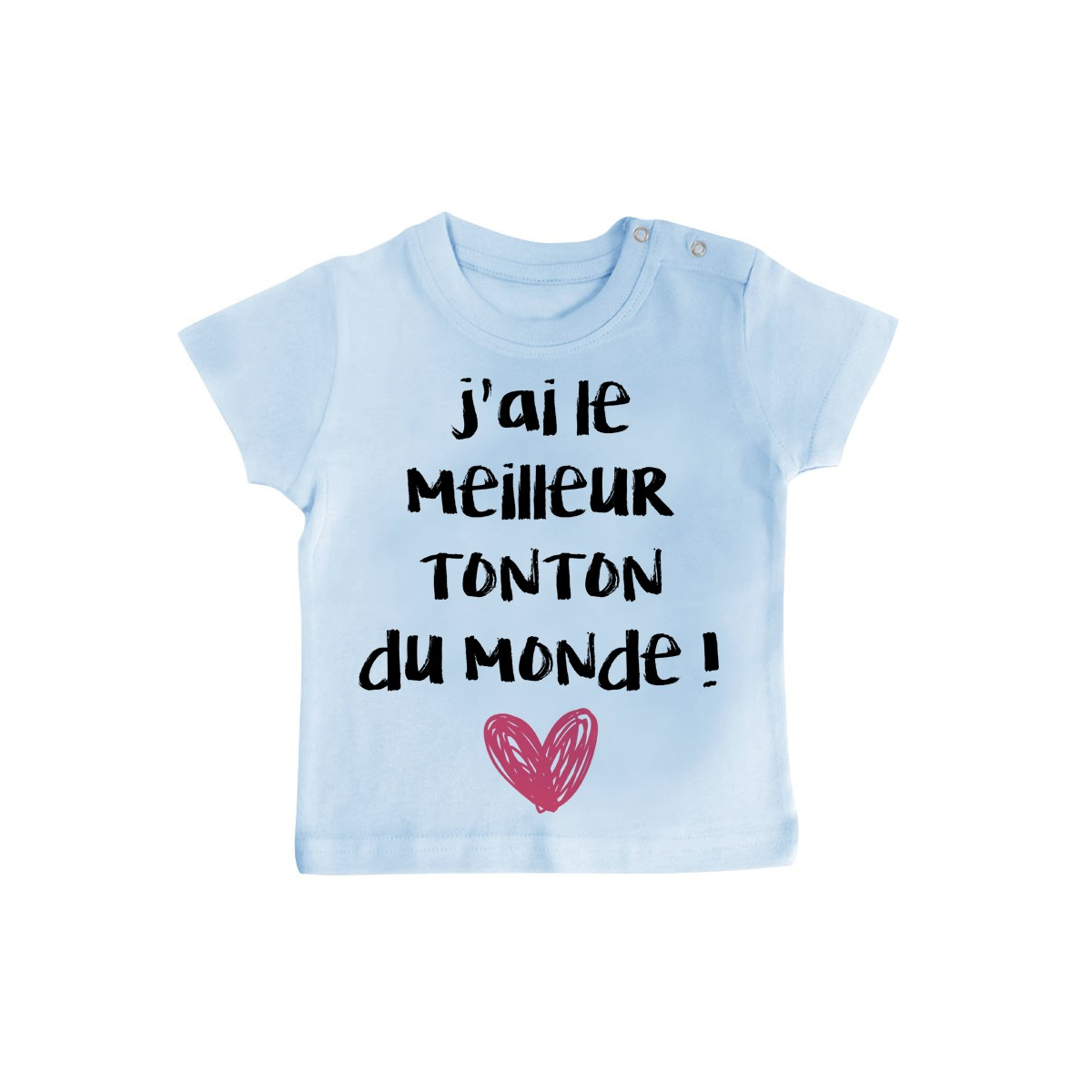 T-Shirt bébé J'ai le meilleur Tonton du monde