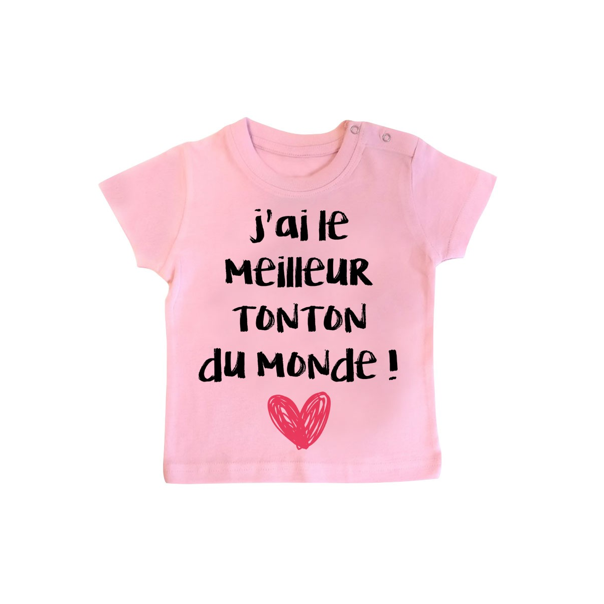 T-Shirt bébé J'ai le meilleur Tonton du monde