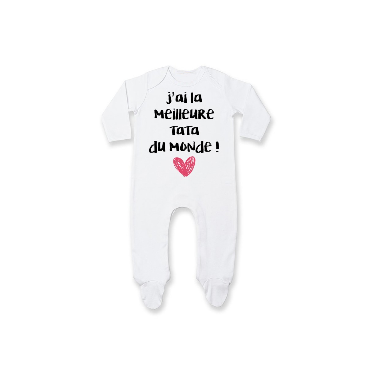 Pyjama bébé J'ai la meilleure Tata du monde