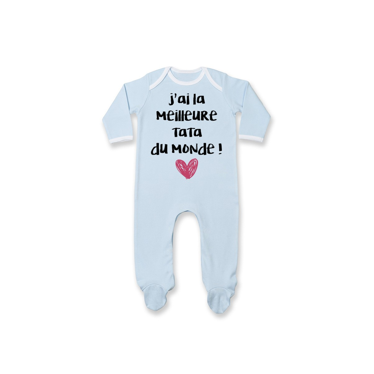 Pyjama bébé J'ai la meilleure Tata du monde