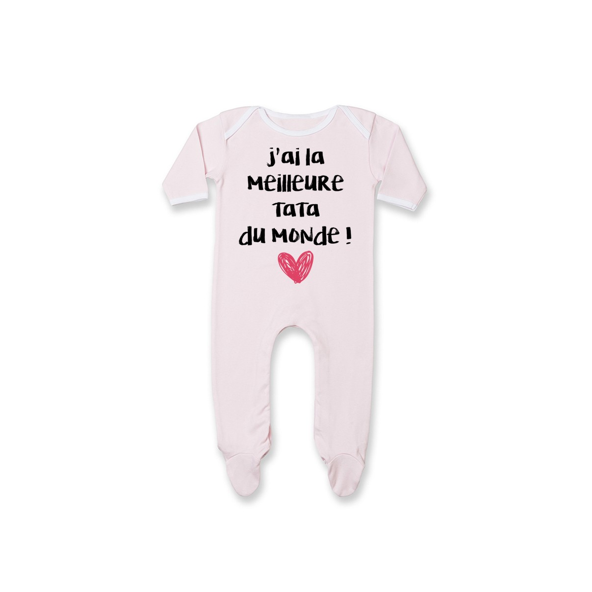 Pyjama bébé J'ai la meilleure Tata du monde