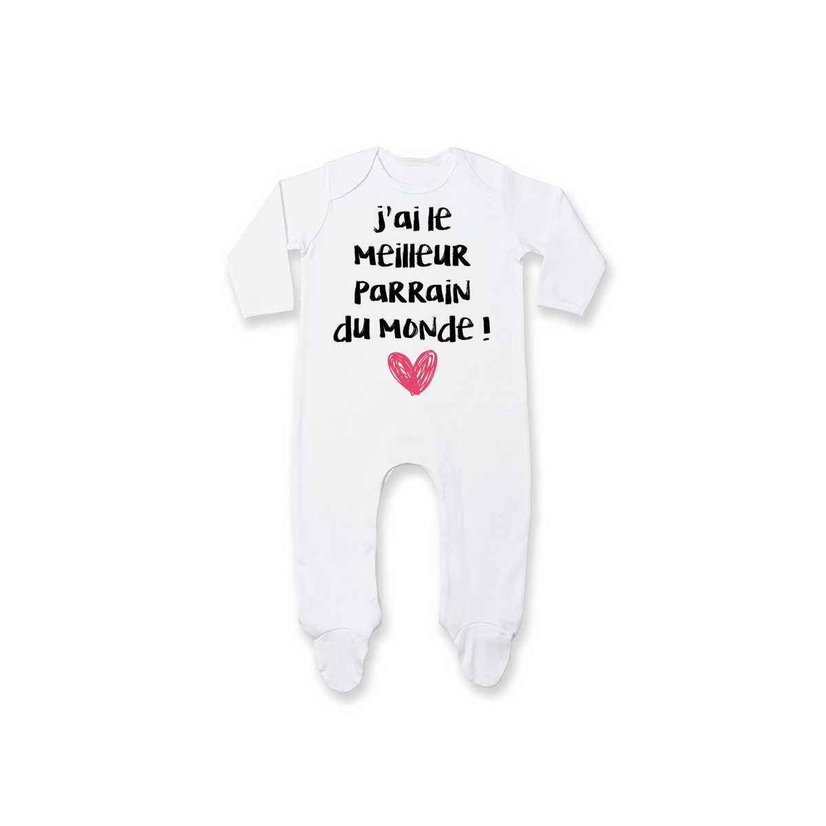 Pyjama bébé J'ai le meilleur Parrain du monde