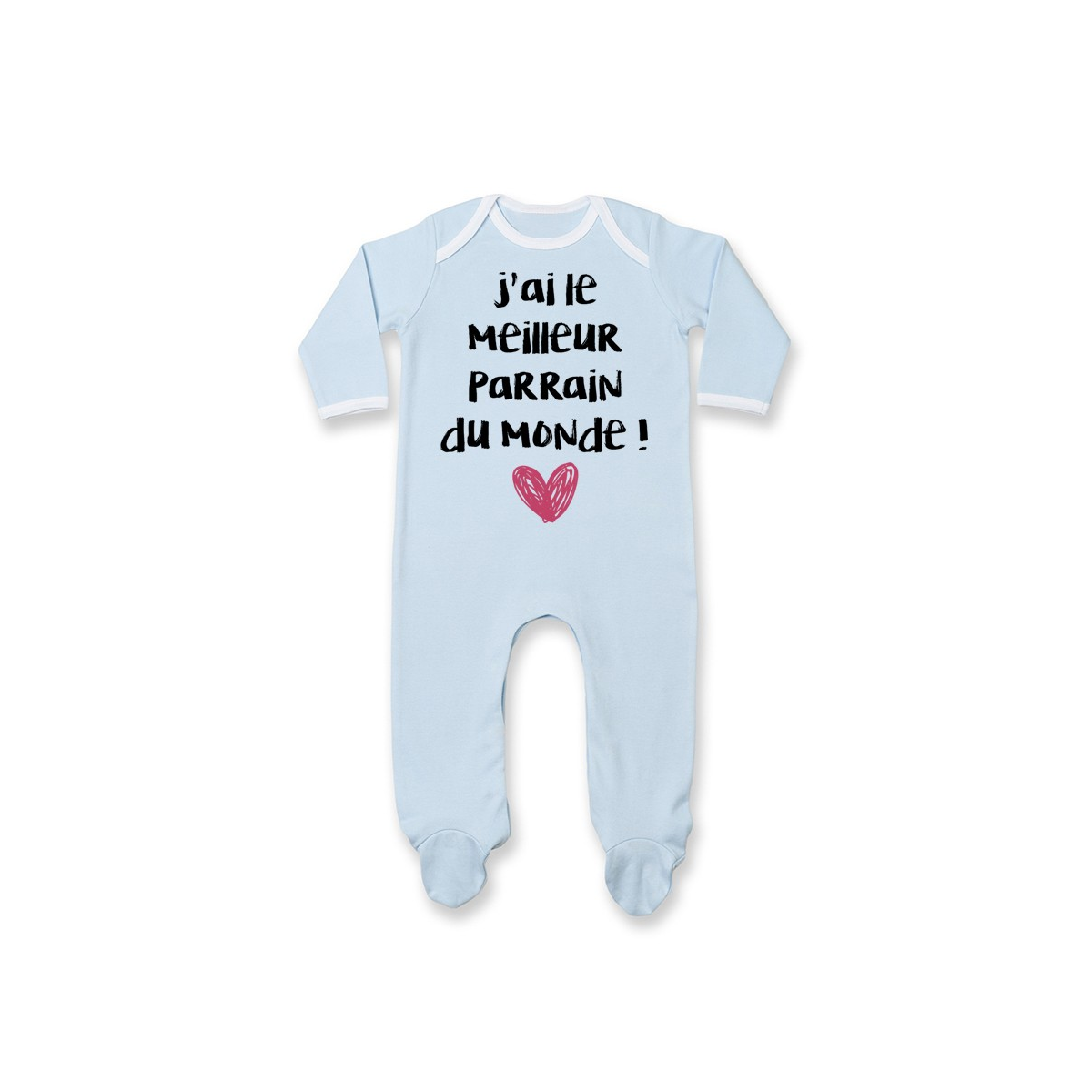 Pyjama bébé J'ai le meilleur Parrain du monde