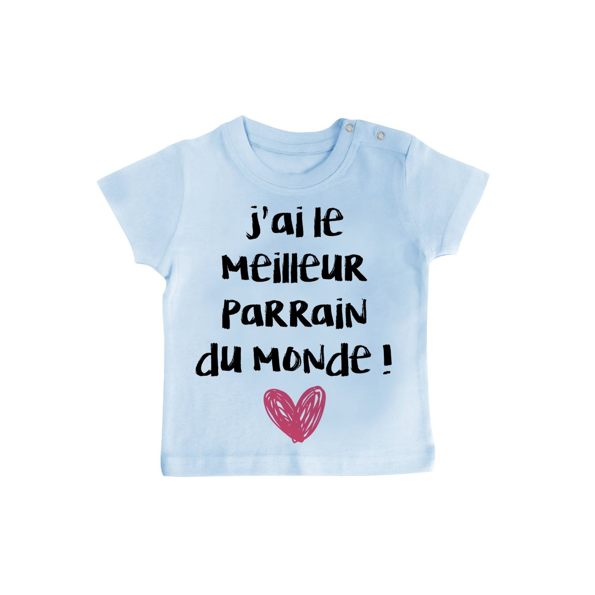 T-Shirt bébé J'ai le meilleur Parrain du monde