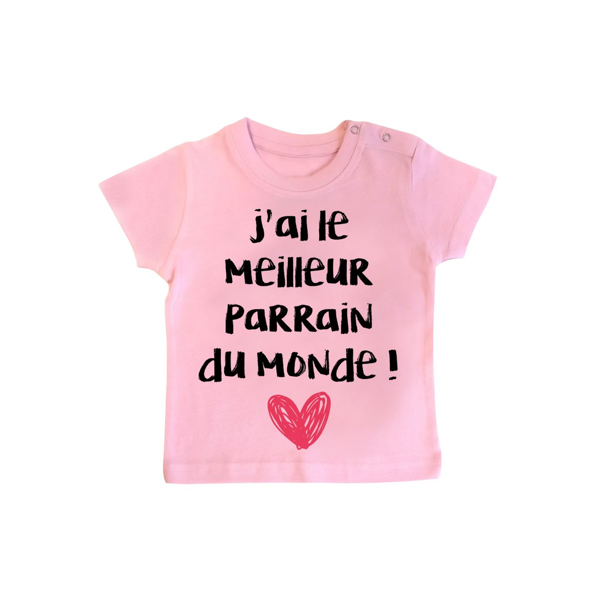 T-Shirt bébé J'ai le meilleur Parrain du monde