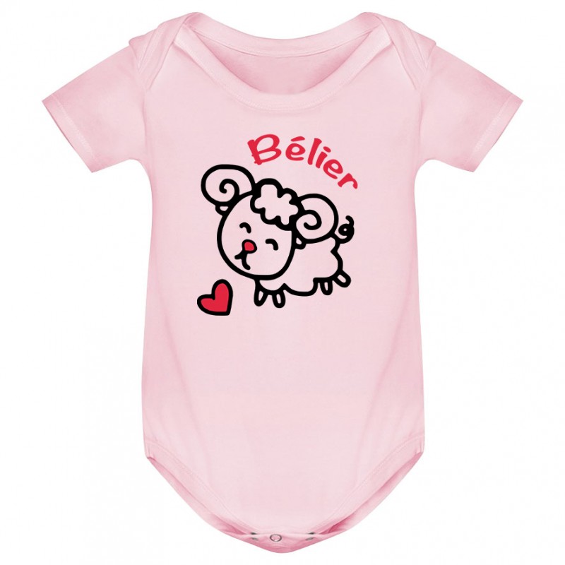 Body bébé Signes Astrologiques : Bélier Body bébé Signes Astrologiques : Bélier