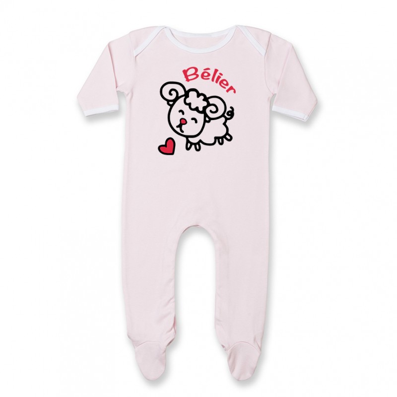 Pyjama bébé Signes Astrologiques : Bélier Pyjama bébé Signes Astrologiques : Bélier