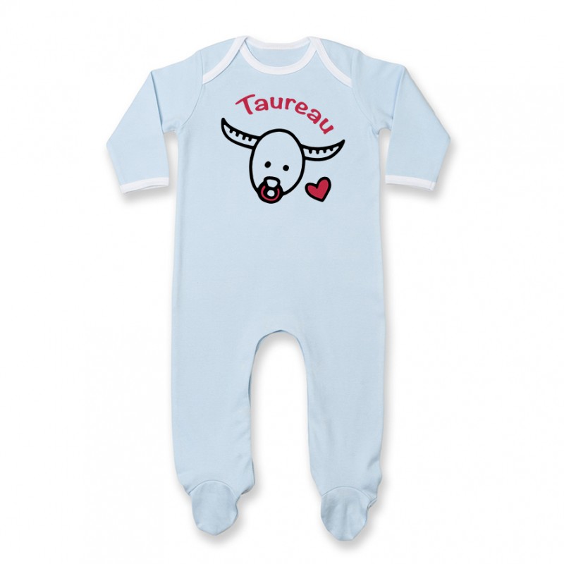 Pyjama bébé Signes Astrologiques : Taureau Pyjama bébé Signes Astrologiques : Taureau