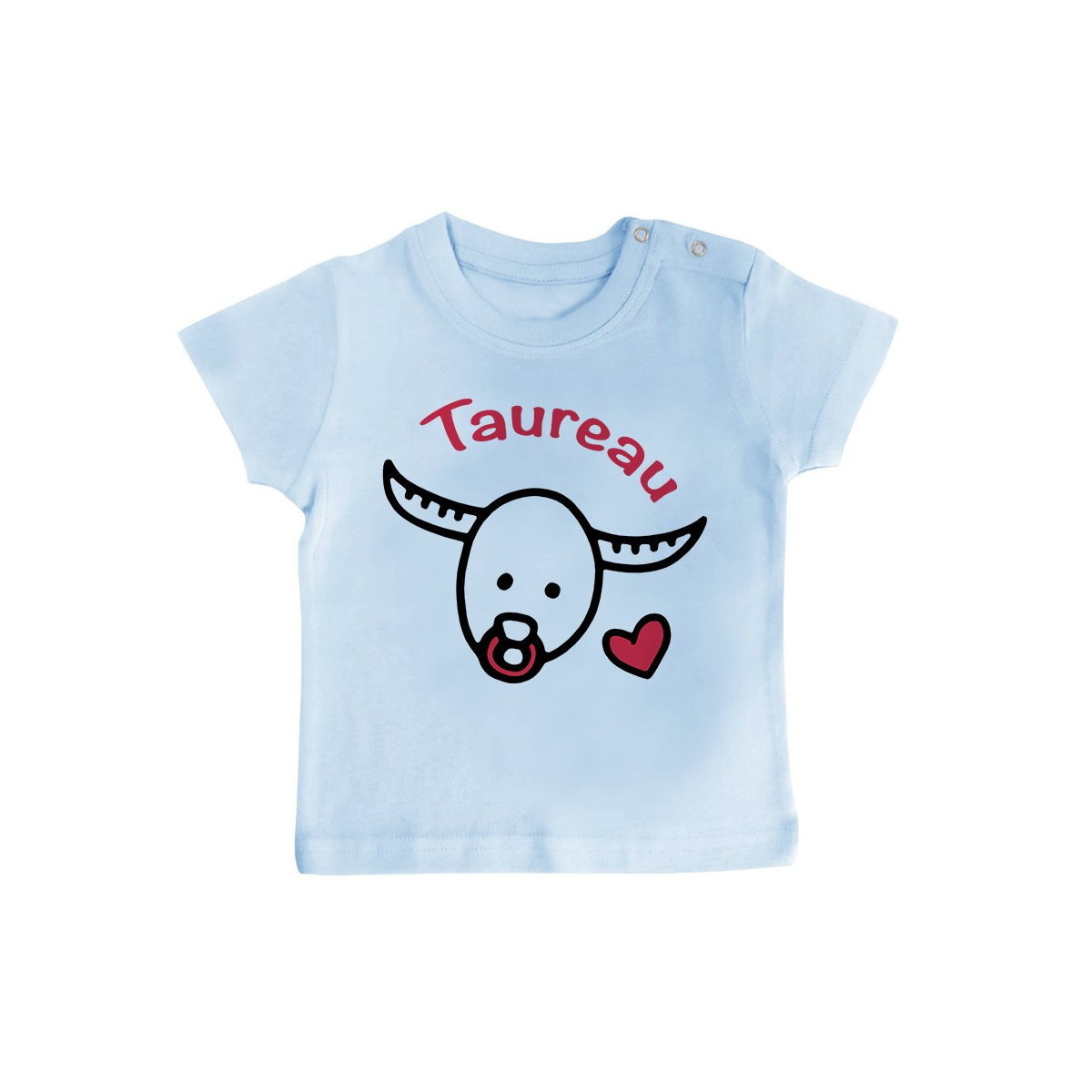 T-Shirt bébé Signes Astrologiques : Taureau