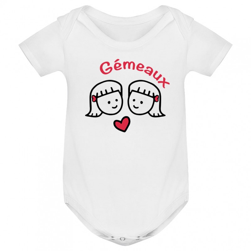 Body bébé Signes Astrologiques : Gémeaux Body bébé Signes Astrologiques : Gémeaux