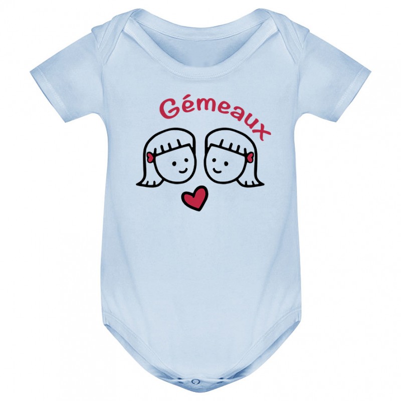 Body bébé Signes Astrologiques : Gémeaux Body bébé Signes Astrologiques : Gémeaux