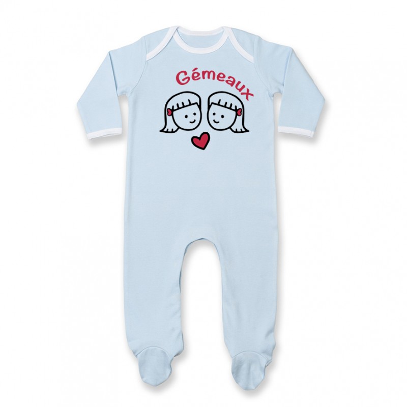 Pyjama bébé Signes Astrologiques : Gémeaux Pyjama bébé Signes Astrologiques : Gémeaux