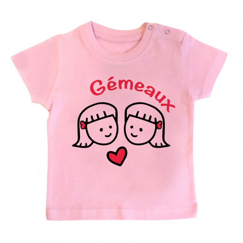 T-Shirt bébé Signes Astrologiques : Gémeaux T-Shirt bébé Signes Astrologiques : Gémeaux