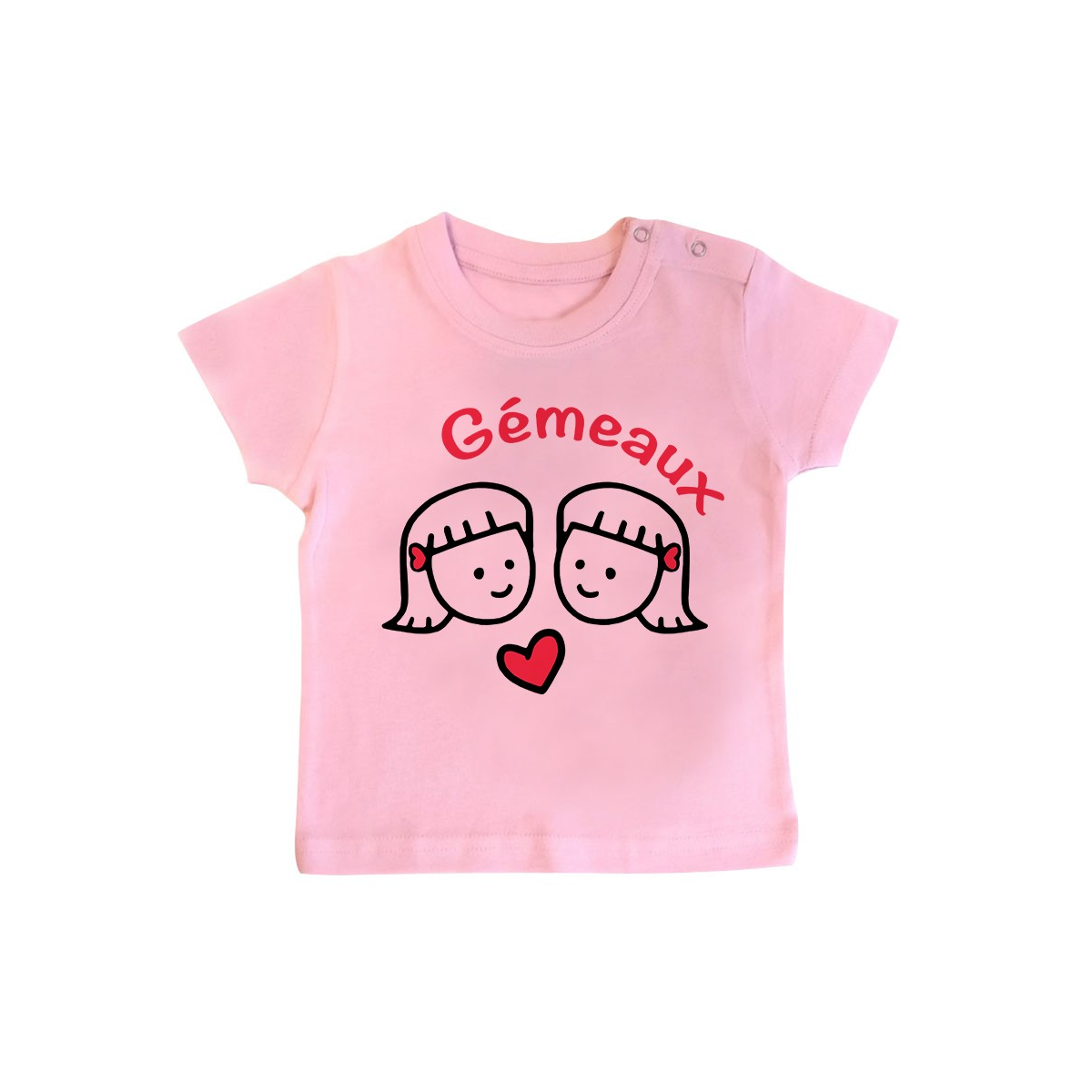 T-Shirt bébé Signes Astrologiques : Gémeaux