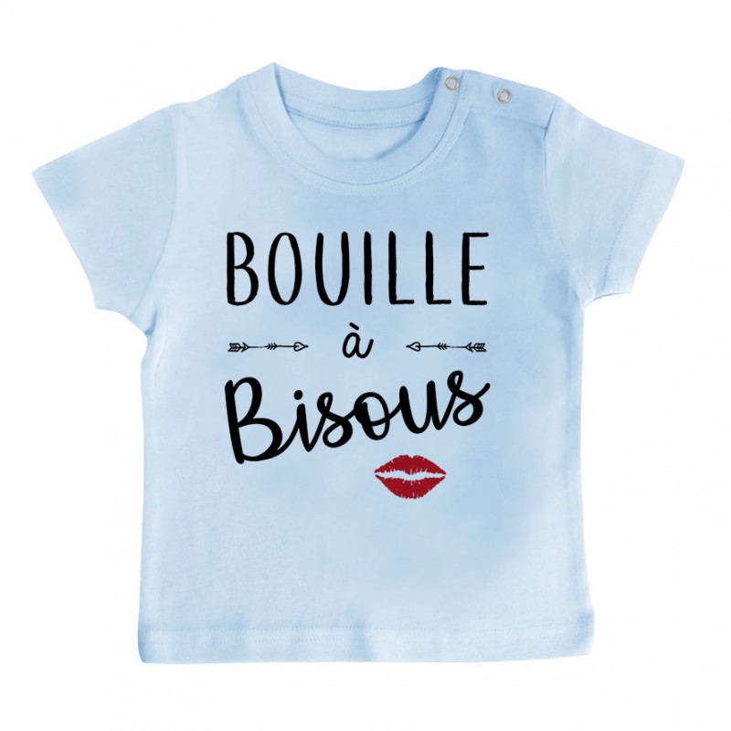 T-Shirt bébé Bouille à bisous