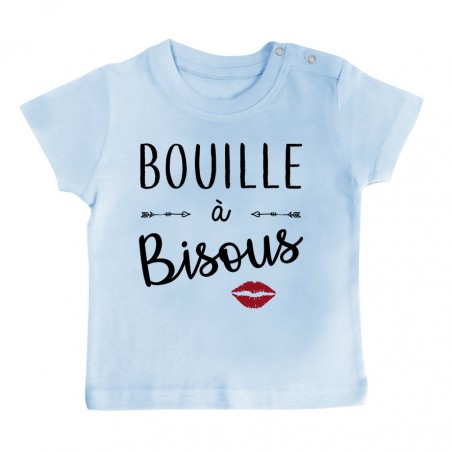 T-Shirt bébé Bouille à bisous