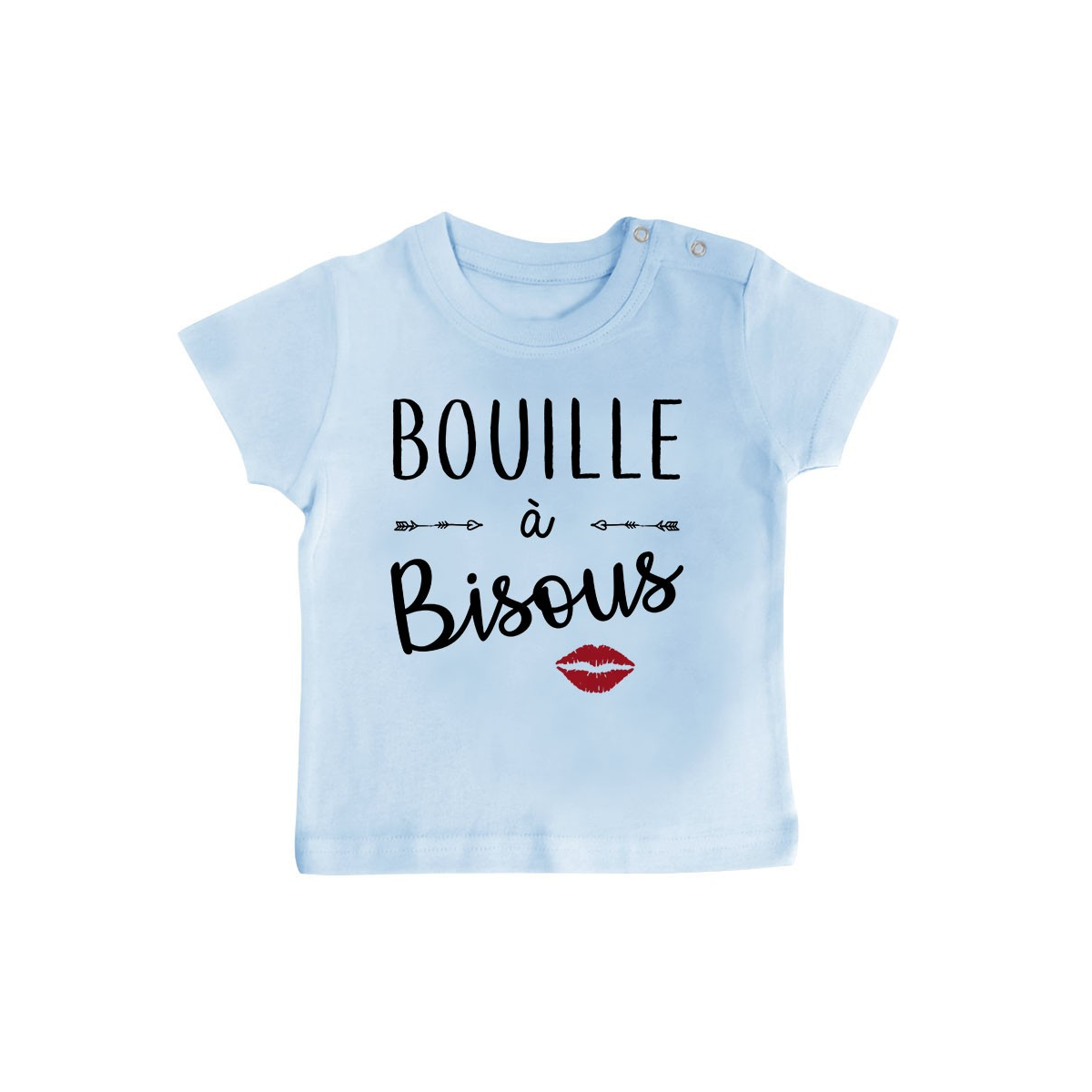 T-Shirt bébé Bouille à bisous