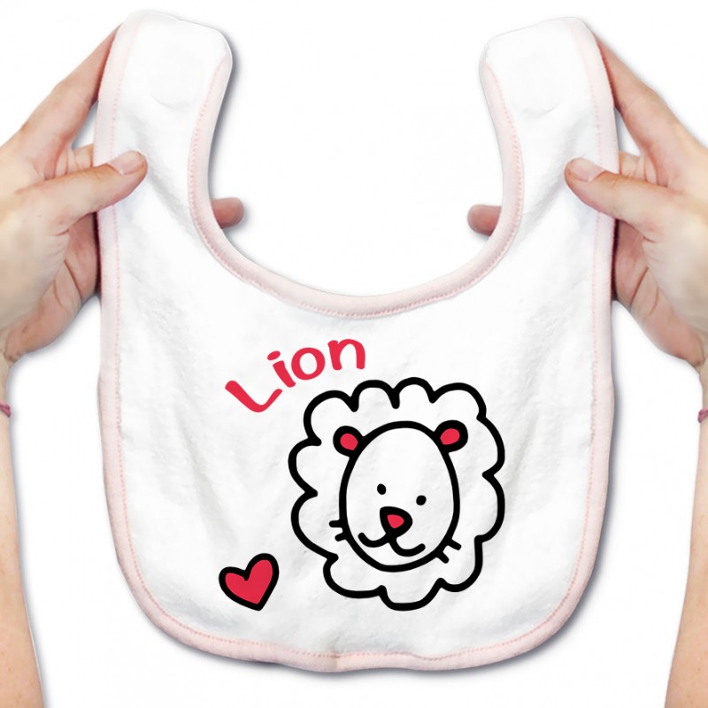 Bavoir bébé Signes Astrologiques : Lion Bavoir bébé Signes Astrologiques : Lion