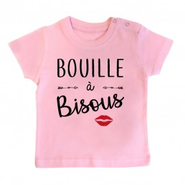 T-Shirt bébé Bouille à bisous