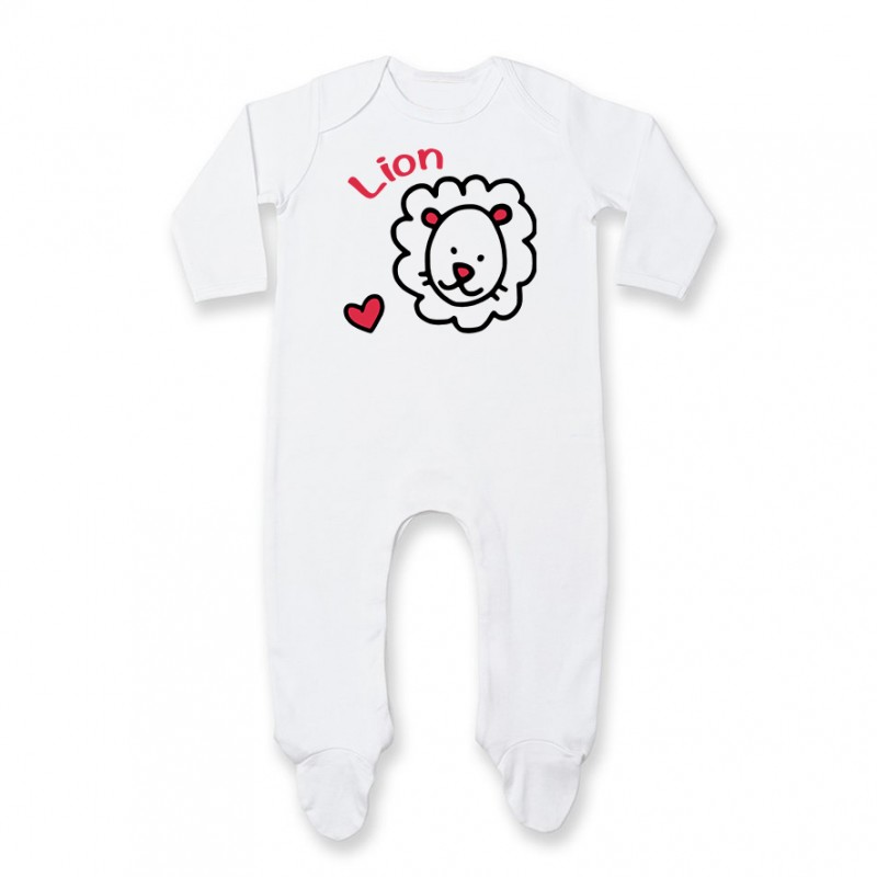 Pyjama bébé Signes Astrologiques : Lion Pyjama bébé Signes Astrologiques : Lion