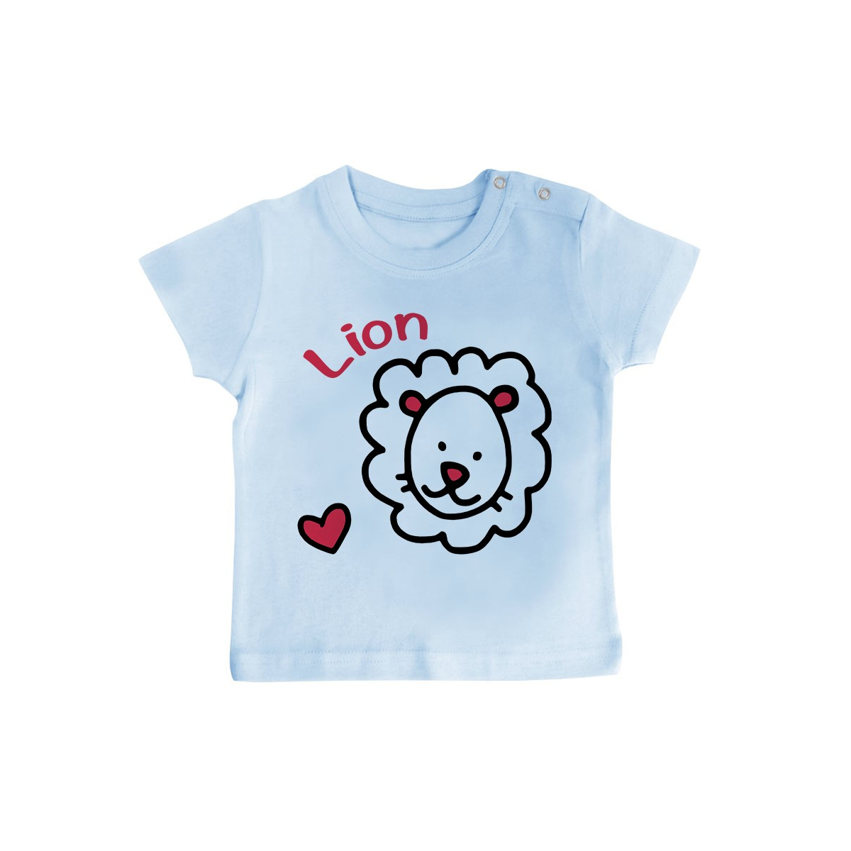 T-Shirt bébé Signes Astrologiques : Lion