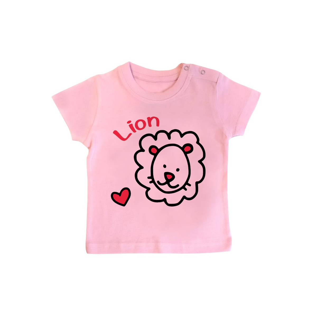 T-Shirt bébé Signes Astrologiques : Lion