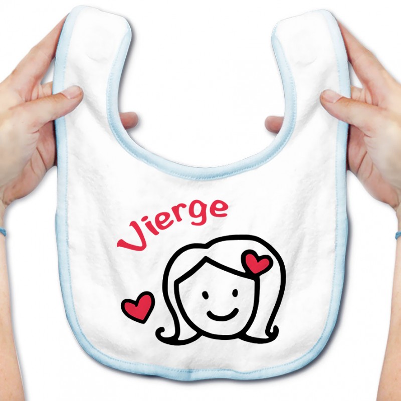 Bavoir bébé Signes Astrologiques : Vierge Bavoir bébé Signes Astrologiques : Vierge