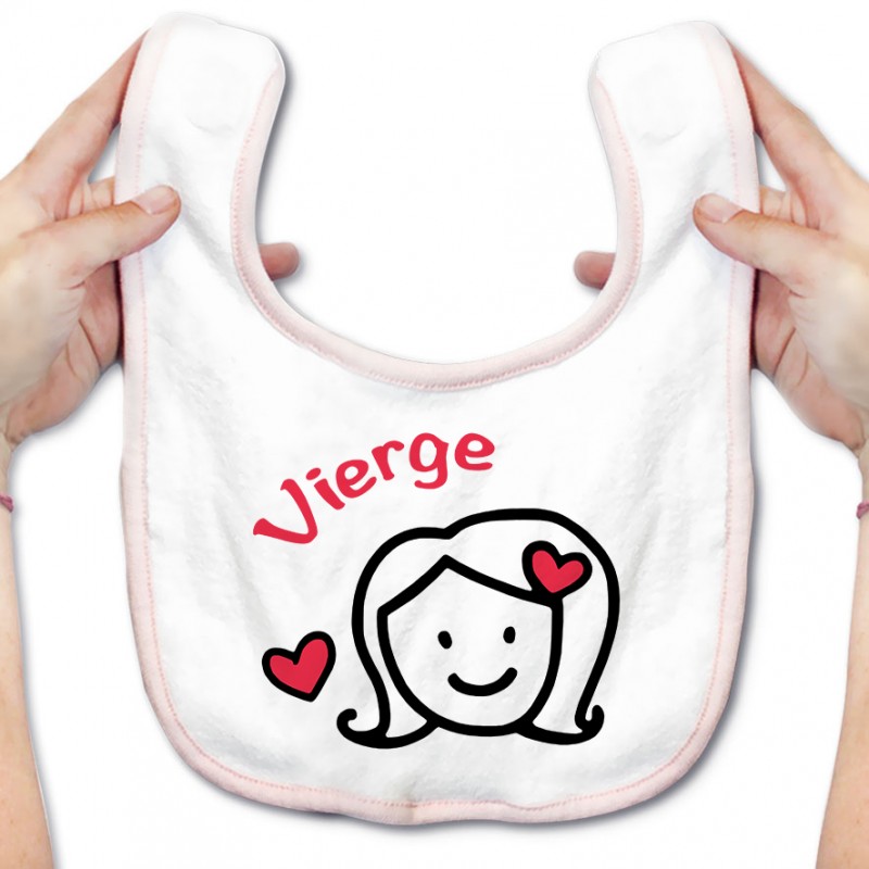 Bavoir bébé Signes Astrologiques : Vierge Bavoir bébé Signes Astrologiques : Vierge