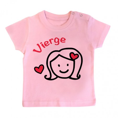 T-Shirt bébé Signes Astrologiques : Vierge