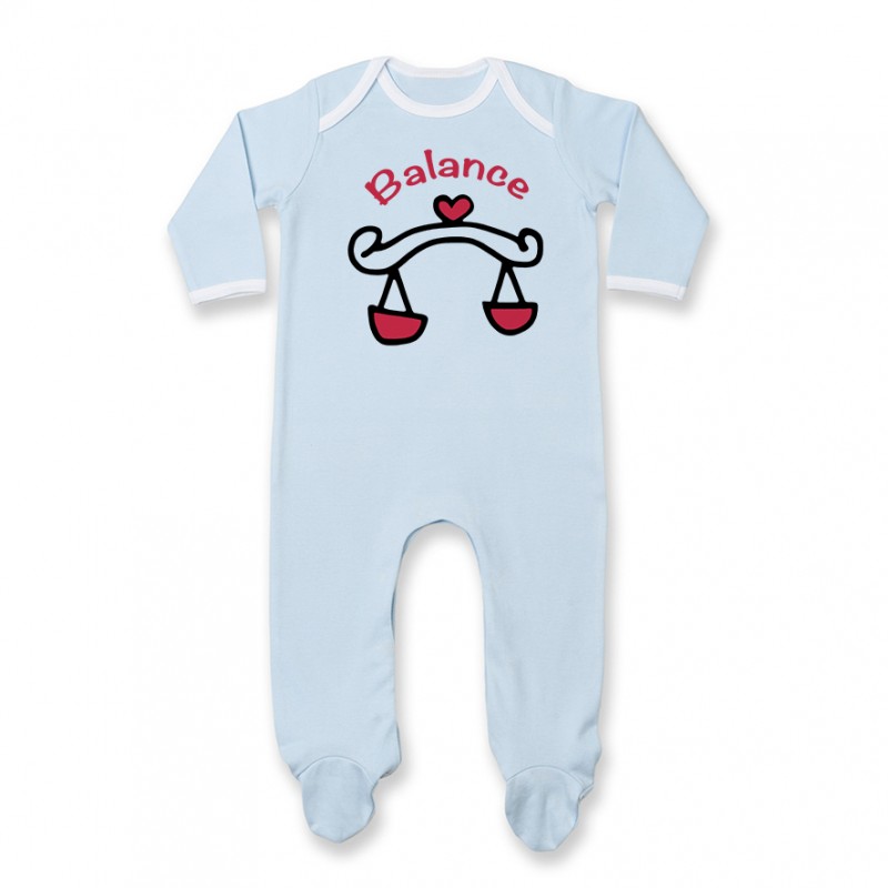 Pyjama bébé Signes Astrologiques : Balance Pyjama bébé Signes Astrologiques : Balance