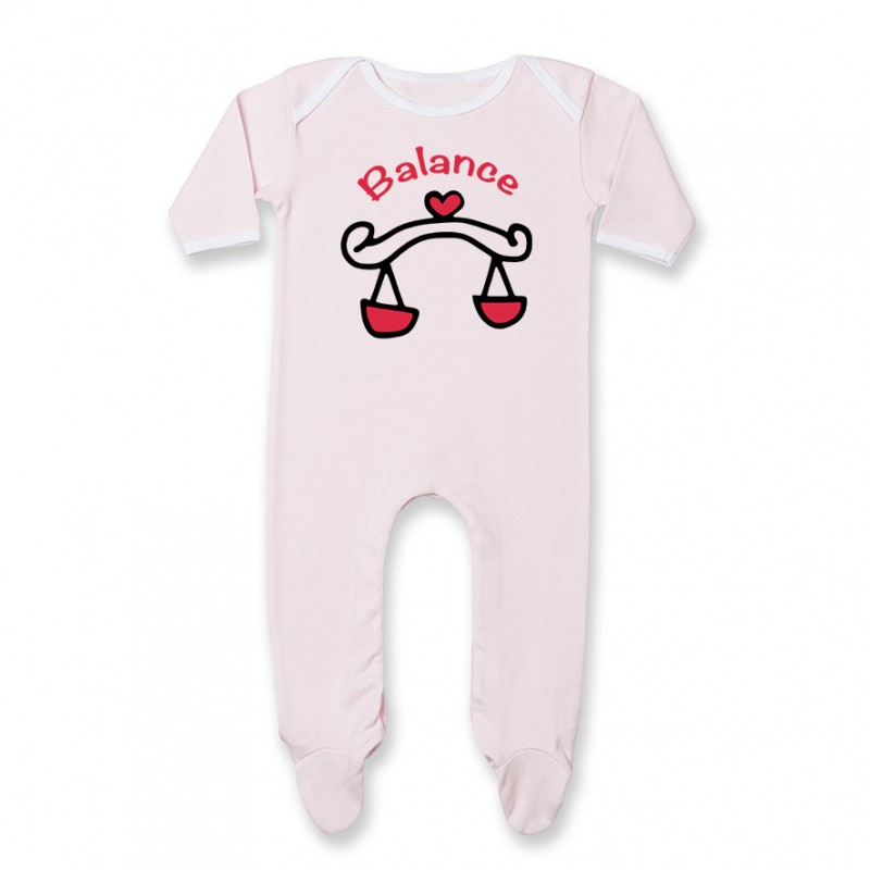 Pyjama bébé Signes Astrologiques : Balance Pyjama bébé Signes Astrologiques : Balance