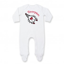 Pyjama bébé Signes Astrologiques : Scorpion