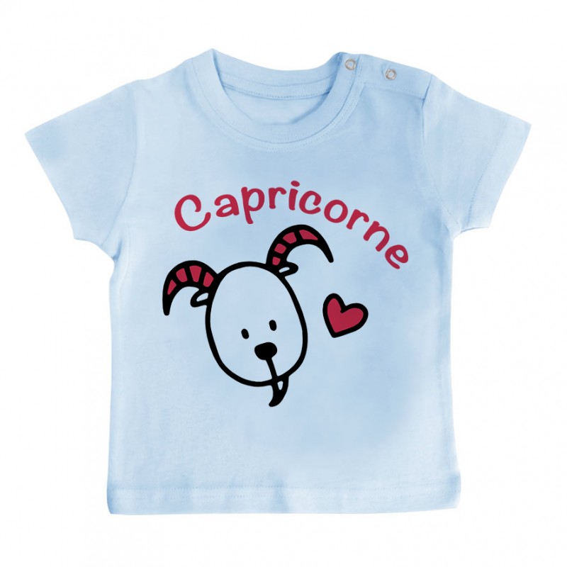 T-Shirt bébé Signes Astrologiques : Capricorne
