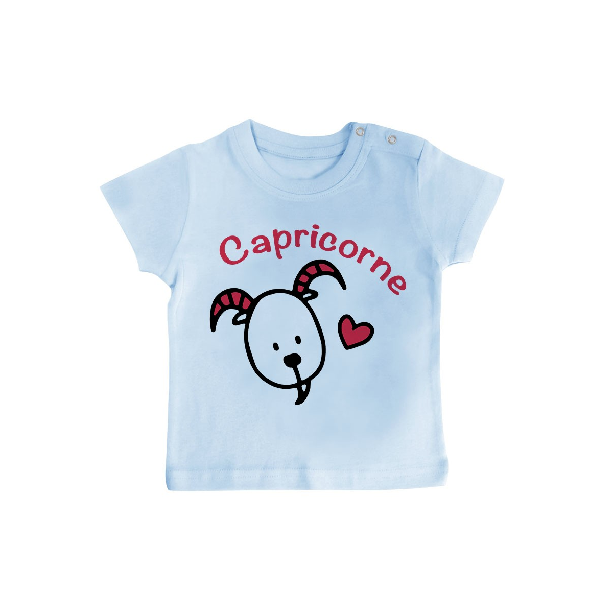 T-Shirt bébé Signes Astrologiques : Capricorne