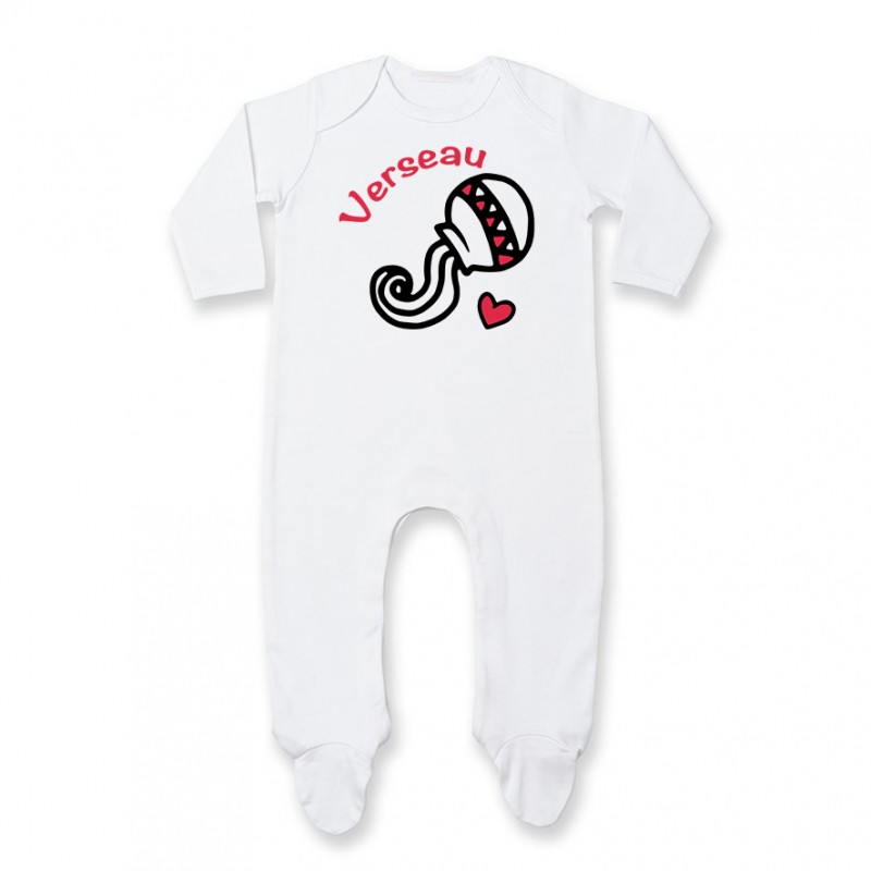 Pyjama bébé Signes Astrologiques : Verseau Pyjama bébé Signes Astrologiques : Verseau