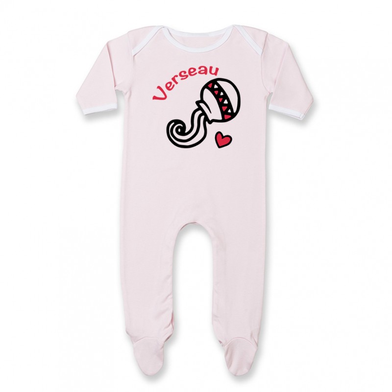 Pyjama bébé Signes Astrologiques : Verseau Pyjama bébé Signes Astrologiques : Verseau
