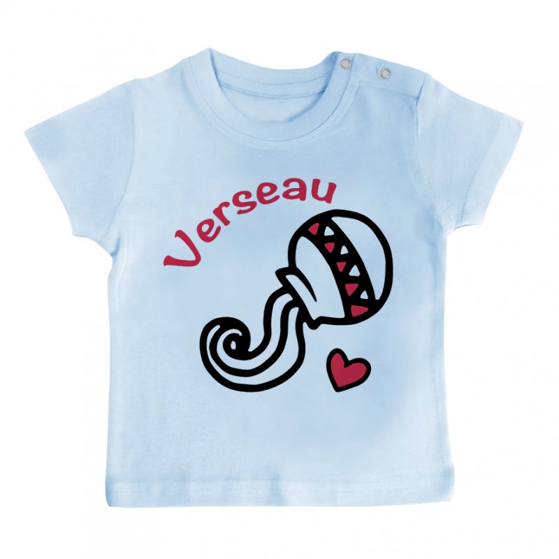 T-Shirt bébé Signes Astrologiques : Verseau T-Shirt bébé Signes Astrologiques : Verseau